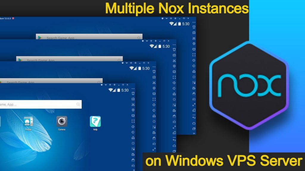 Noxplayer on Windows VPS Server