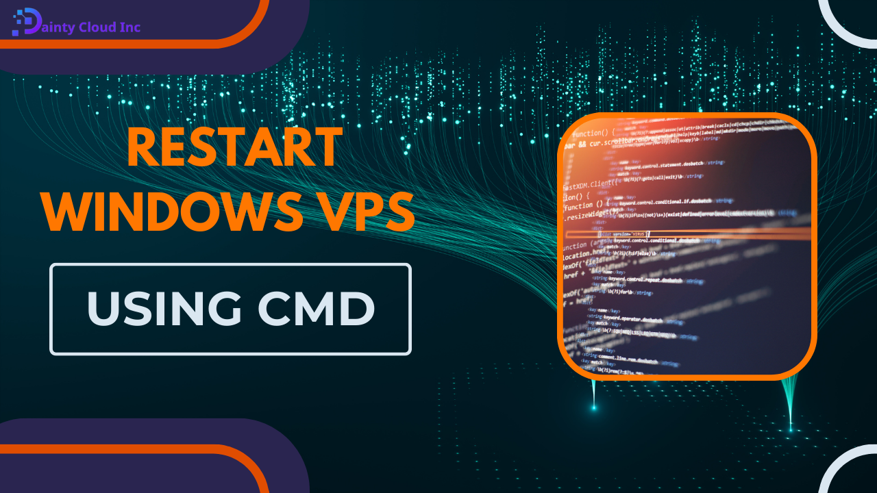 How to restart Windows VPS using cmd
