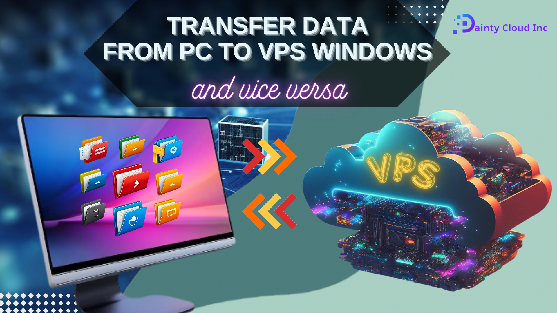 Instructions for transfer data from PC to VPS Windows and vice versa