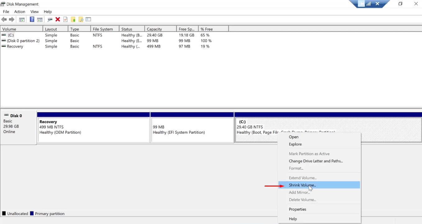 Split hard drives on VPS