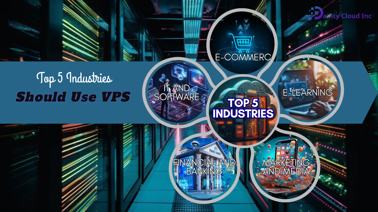 Top 5 Industries That Should Use VPS to Grow Their Business