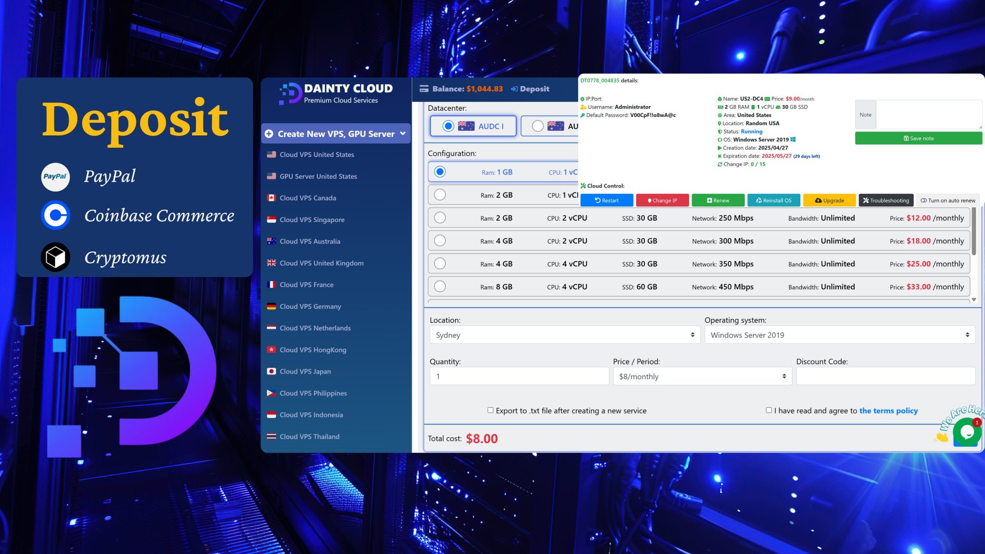 Cheap Australia Windows VPS