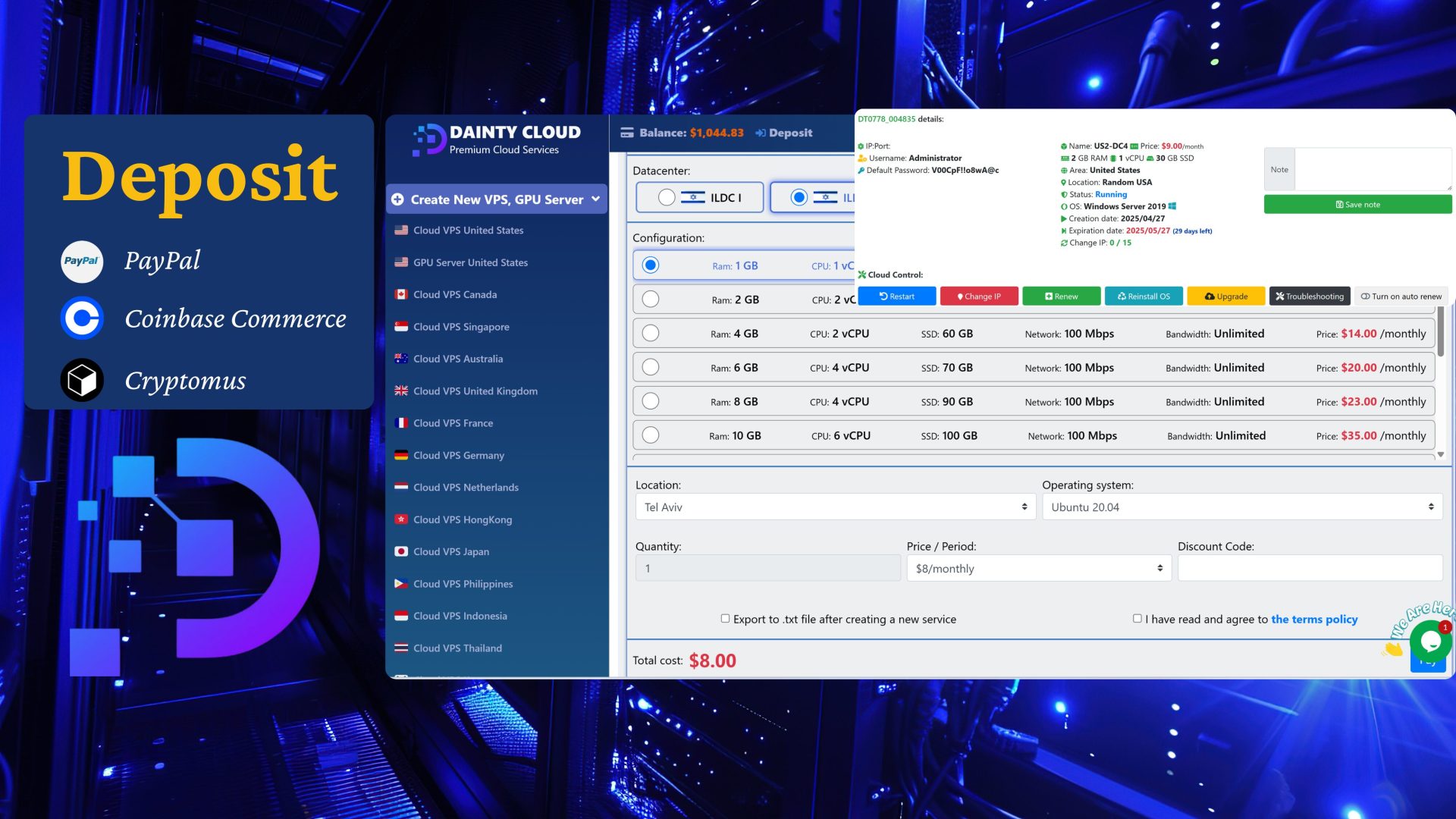 Cheap Israel Windows VPS