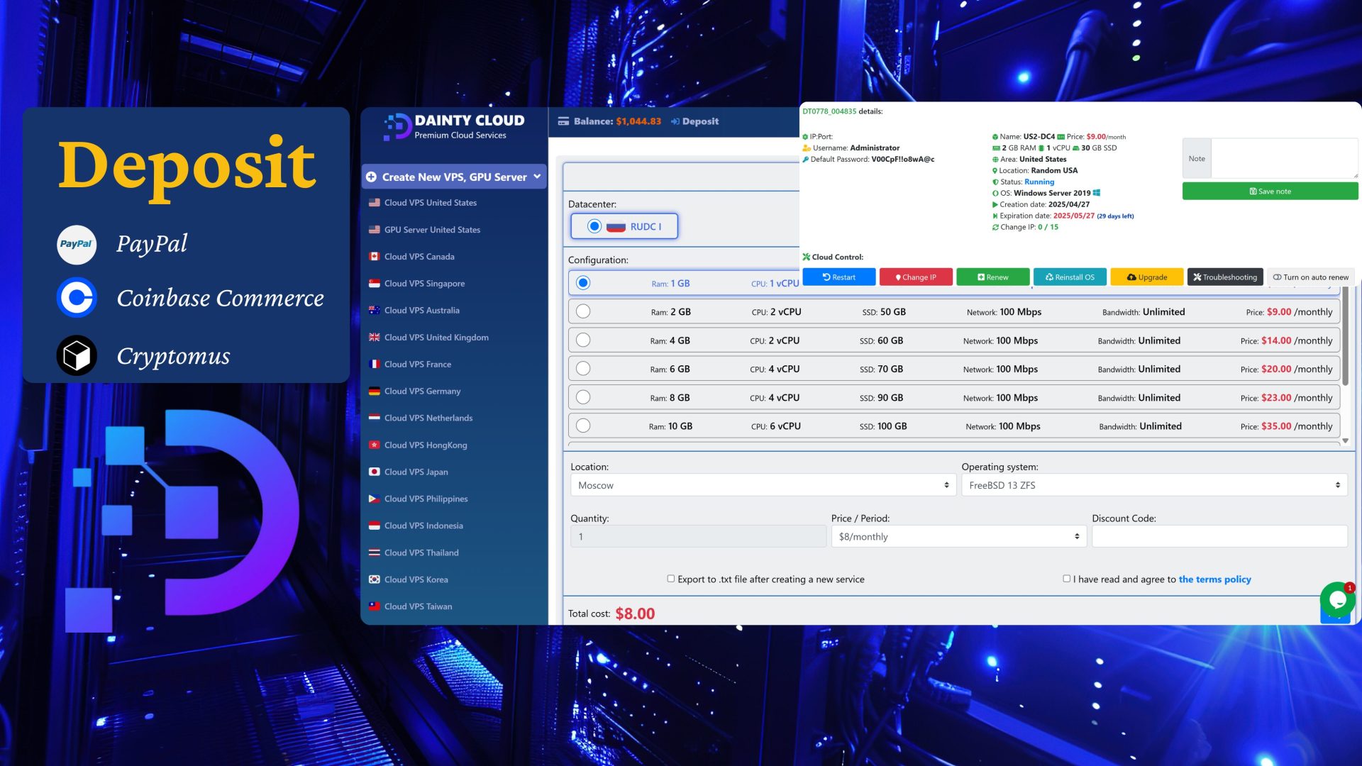 Cheap Russia Windows VPS