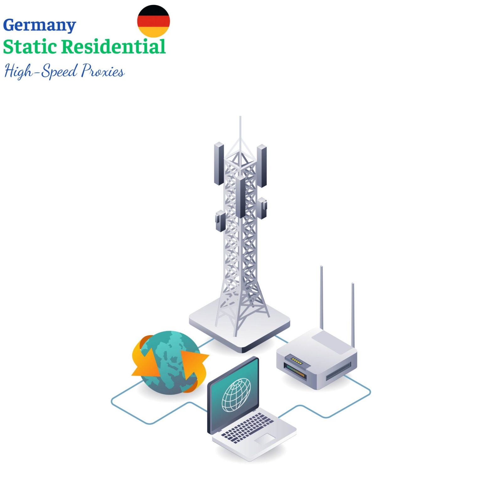 Germany Static Residential Proxy – High-Speed IPv4 - DaintyCloud