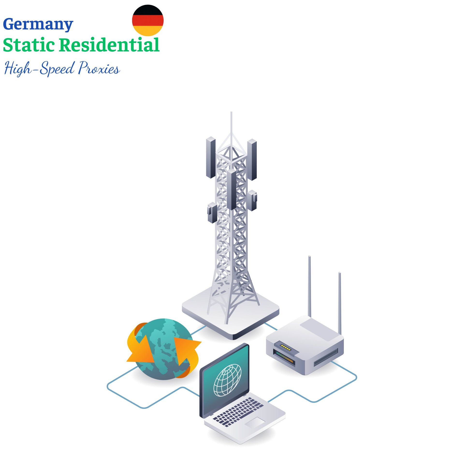 static residential proxy in Germany