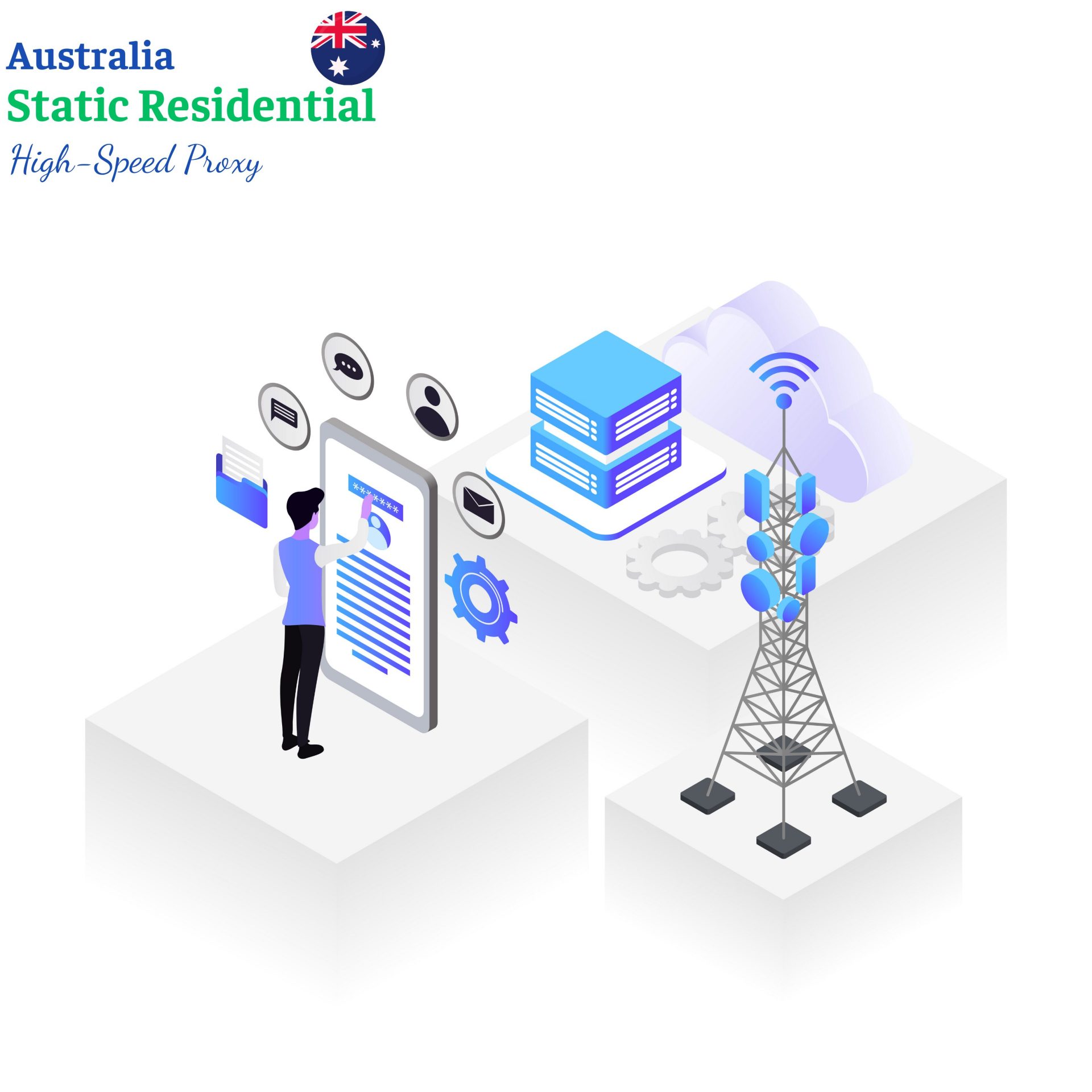 Australia static residential proxy