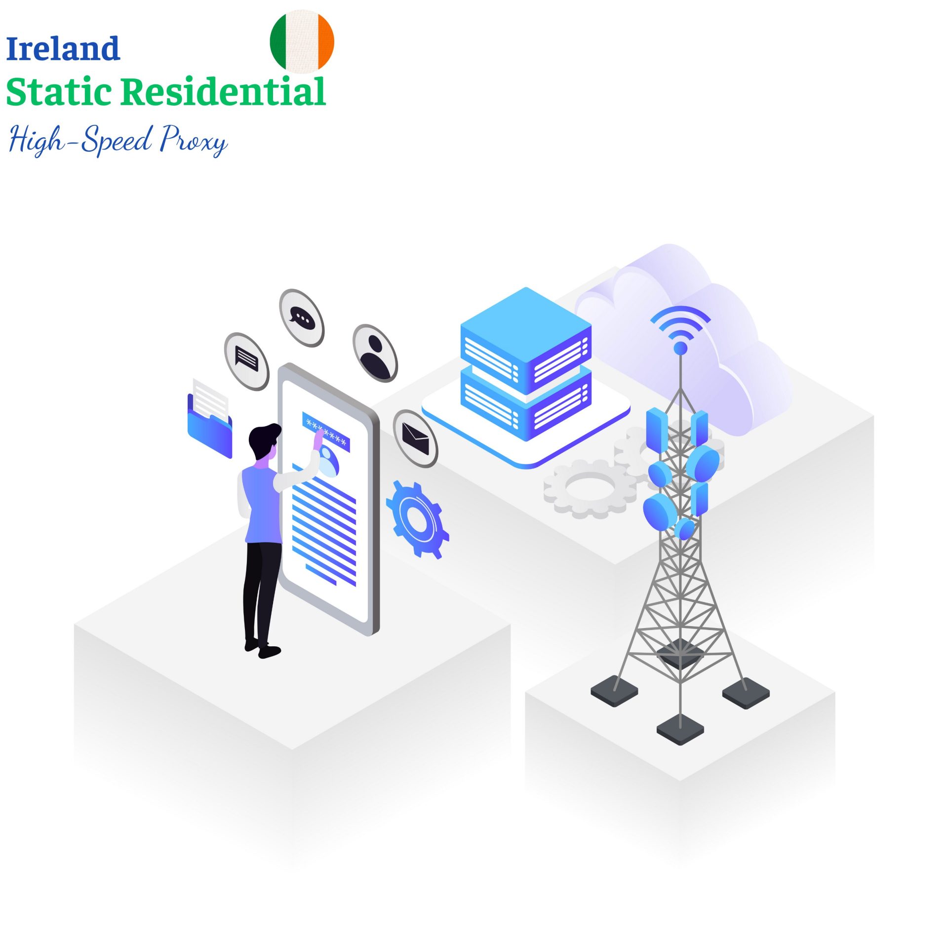 Ireland static residential proxy