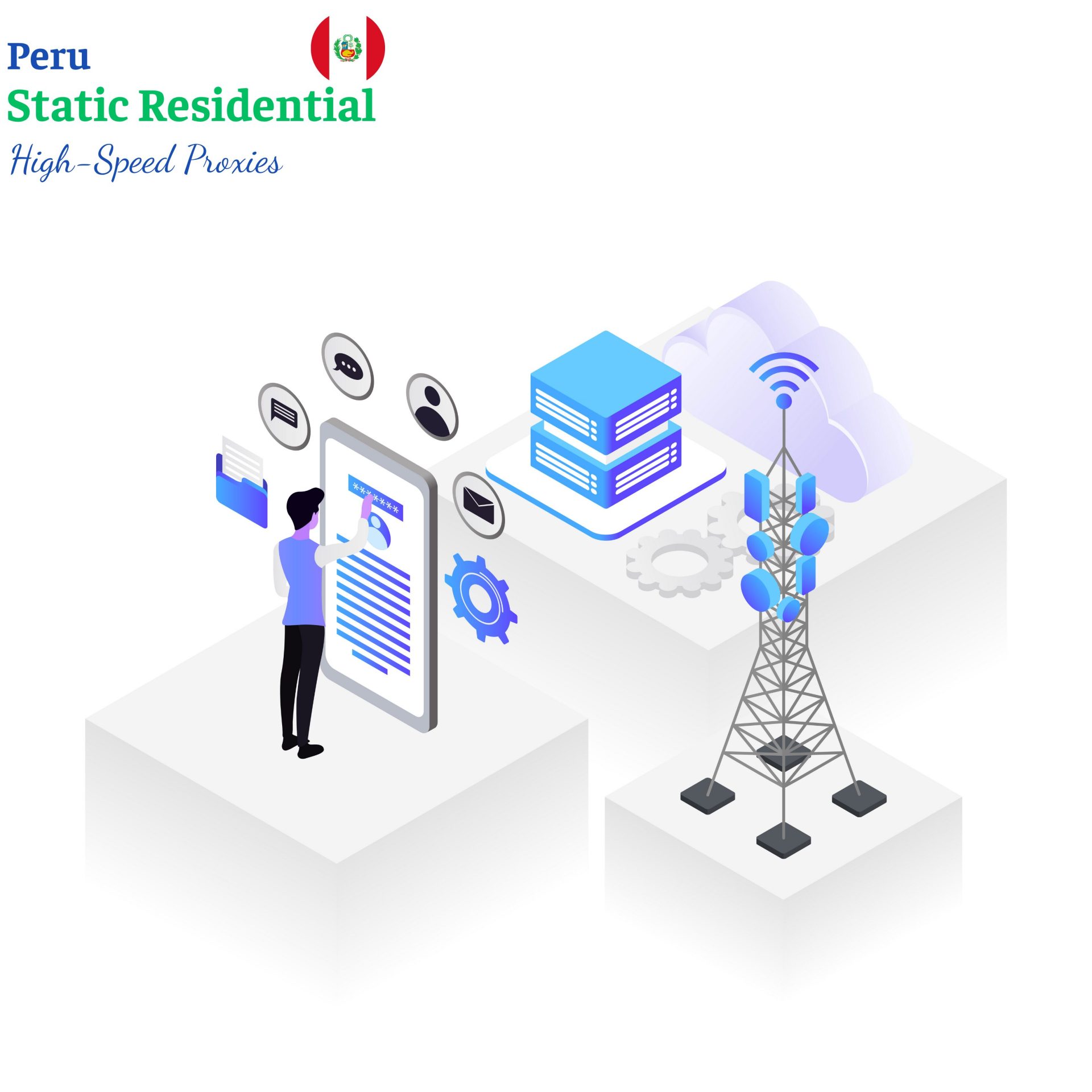 Peru static residential proxy