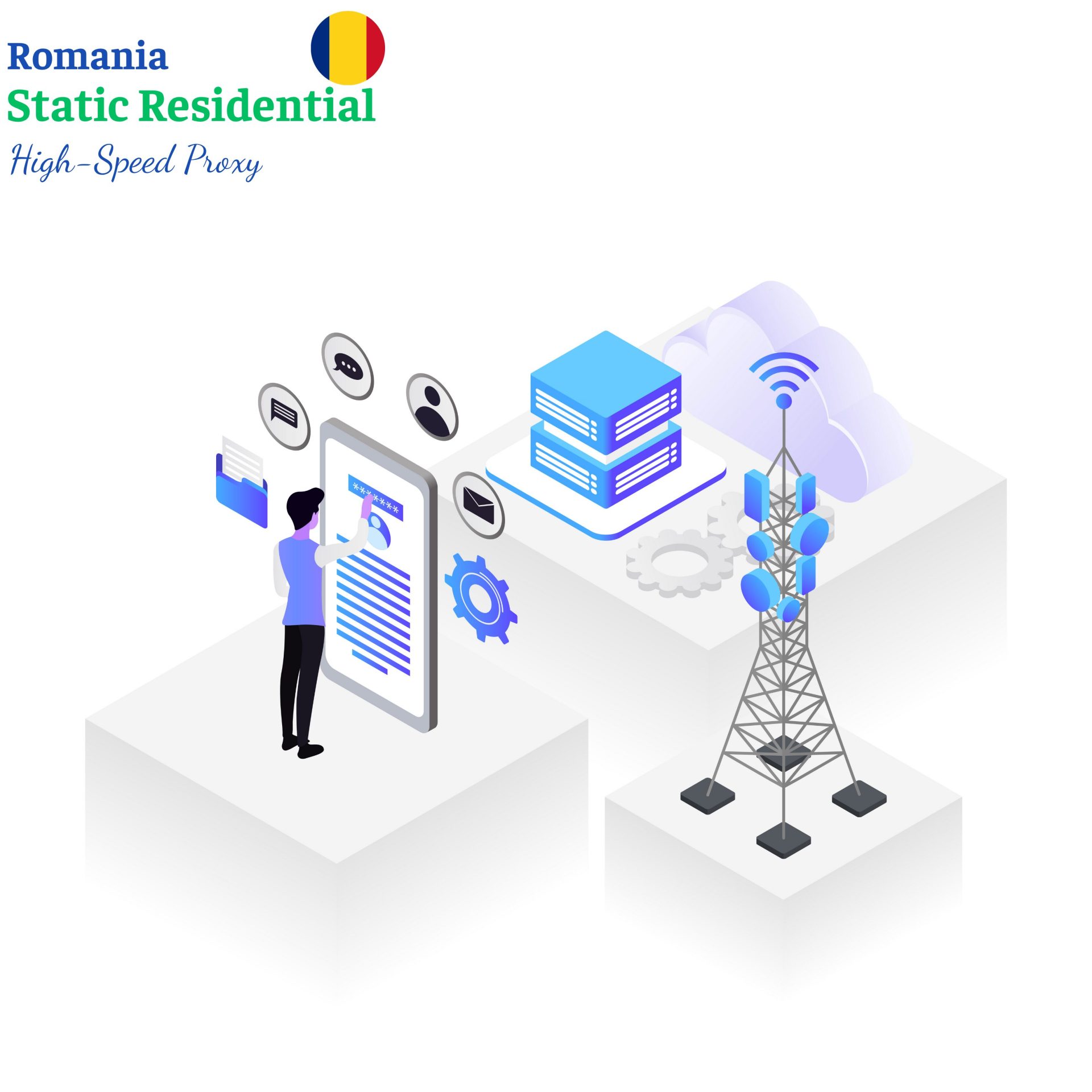Romania static residential proxy