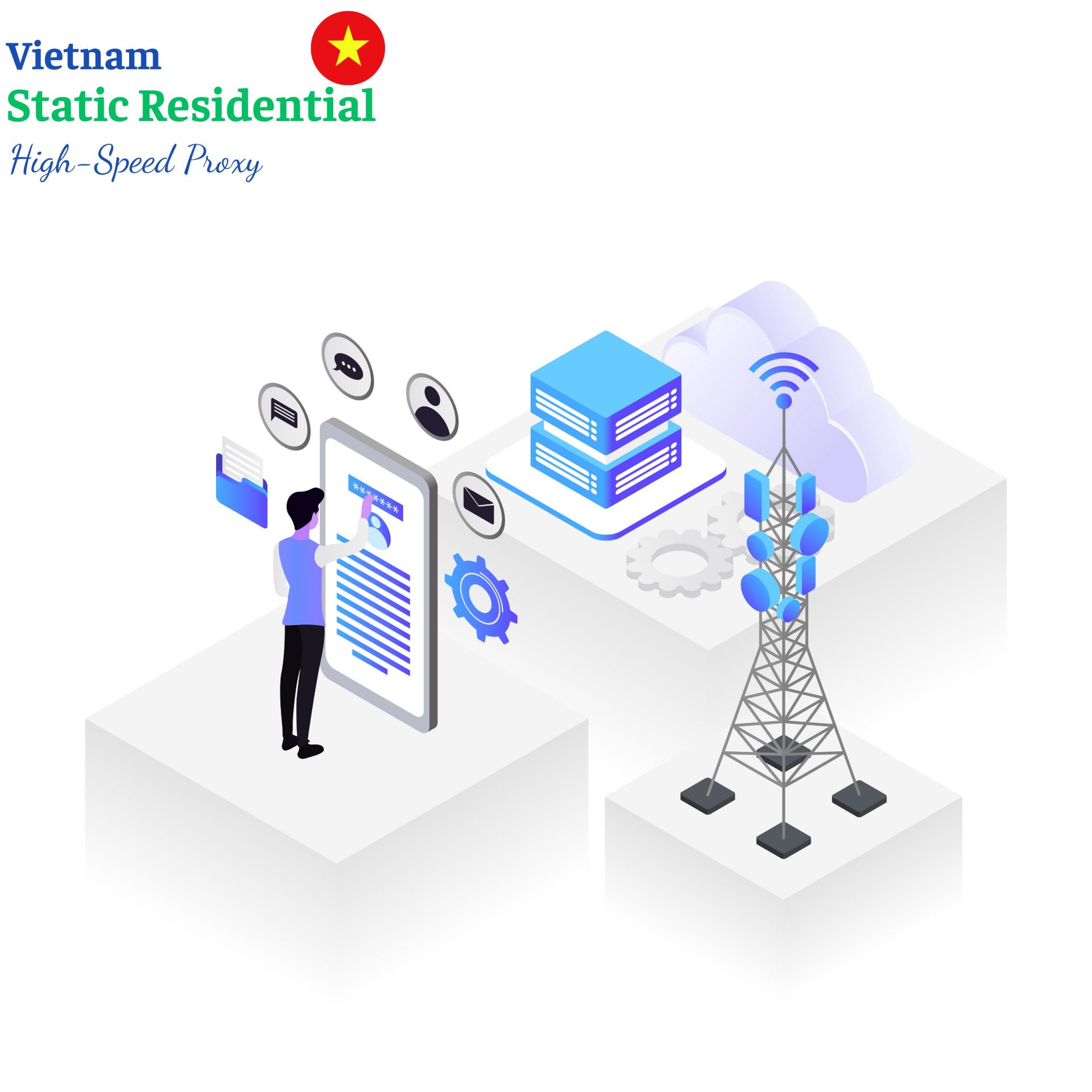 Vietnam static residential proxy